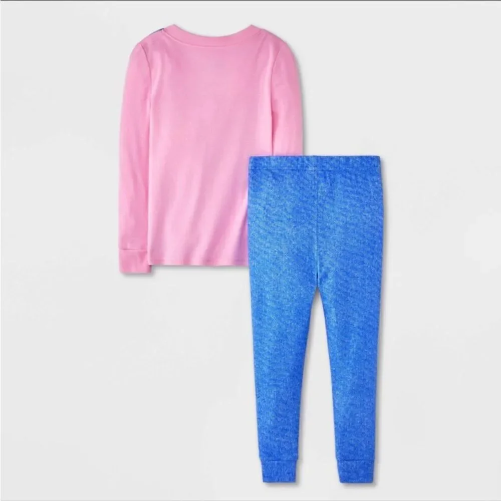 Toddler Girls' 4pc Snug Fit Ms. Rachel Cotton Pajama Set - Size 3T